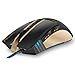 Gaming Mouse, Pecosso Precision Optical Mouse : Esport Computer Mice, 6 Buttons, 3200 Adjustable DPI 4 Levels, LED Mobile Mouse, Usb Wired Mouse, Comfortable Grip for Laptop/PC/Computer/Macbook- Black