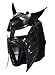 HYSTERIA Lucha Libre Wrestling Mask (pro-fit) Costume Wear - Black