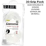 Gamma Supreme Overgrip Pro Pack/30 Grips, White