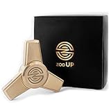 Premium Hand Spinner Fidget Toy |100% Full Ceramic Bearing|Perfect for ADHD,ADD,Anxiety&Autism | New design concave caps for a better grip and an Amazing look just for You|Join zodUP community now!