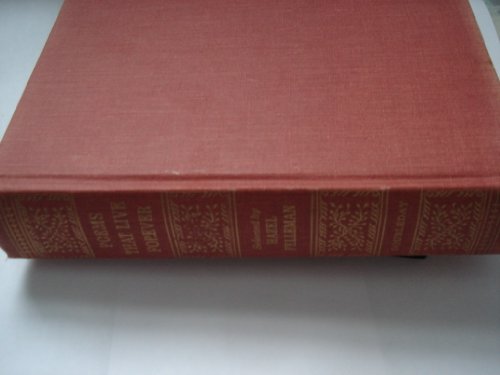 By Hazel Felleman - Poems That Live Forever (1965-06-17) [Hardcover]