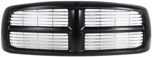 CPP Grill Assembly with Chrome Insert for 2002-2005 Dodge Ram