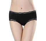 Hearthy Women's Low Waisted Modal Made Lace Boyshorts (Pack of 2)