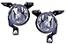 Volkswagen New Beetle Replacement Fog Light Assembly - 1-Pair