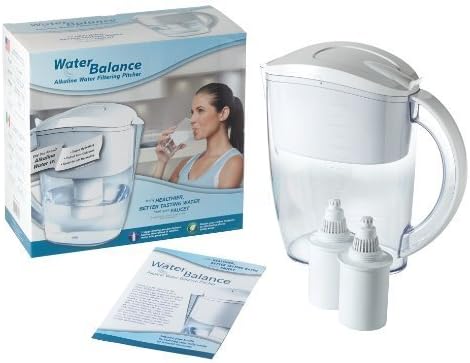 Water Balance Alkaline Water Filtering Pitcher Ionizer Ph Balancer by Water Balance