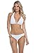 Becca by Rebecca Virtue Women's Color Code Sliding Halter Bikini Top (D+ Cup)