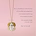 You are My Sunshine 14K Gold Plated Engraved Sunflower Locket Necklace | Beautiful Gift Box Included | Hidden Message Pendant for Girls, Women, Mom, Daughter, Girlfriend, Best Friend, BFF, Crush
