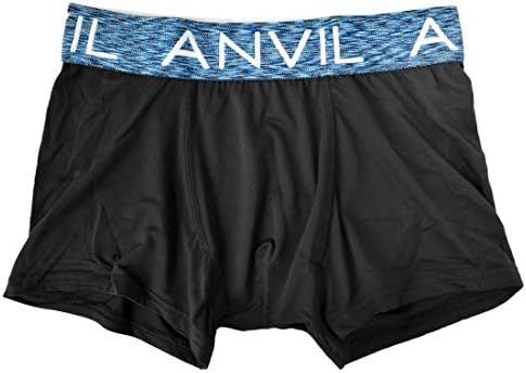 アンヴィル Anvil アンビル 今ダケ送料無料 ボクサーパンツ 前閉じ メンズ 太ベルト Anv01 アンダーウェア おしゃれ 無地 ロゴ ブラック 紳士用 インナー 黒 パンツ