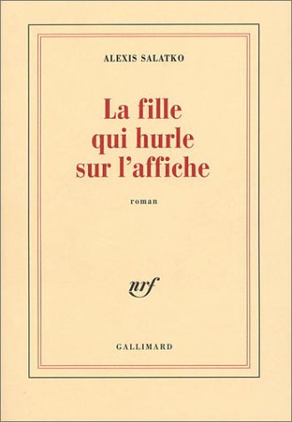 La  fille qui hurle sur l'affiche