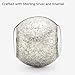 Pandora Jewelry Silvery Glitter Sterling Silver Charm