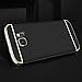 Coohole New Fashion Electroplate Hard Shockproof Case Cover for Samsung (Black, Galaxy S7)