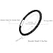 murtoo Mens Bracelet Bead Leather Bracaelet, Black Steel Chain and Tiger Eye Bead Bracelet and Cuff for Men with Adjustable Clasp (Dark Black, 7.50)
