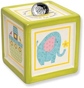 Miniature Noahs Ark Animal Money Bank Keepsake for Baby