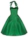 Lindy Bop Women's 'Myrtle' Classy Vintage 1950's Halter Neck Flared Swing Party Dress