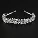 Hairband-Foxnovo Bridal Crowns Headband Crystal Tiaras for Wedding