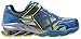 Skechers Kids 95556L Mega Blade Sneaker with Springs,Blue/Yellow,2 M US Little Kid