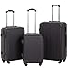 Luggage Sets 3 Piece Suitcase Spinner Travel Carry Eco-friendly with Password Lock Lightweight Durable