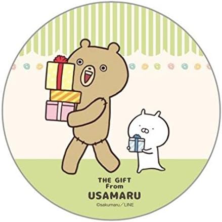 Amazon Line Friends 缶バッジ うさまるのg ギフト シリーズ くま 画びょう ピン 文房具 オフィス用品 Amazon Line Friends 缶バッジ うさまるのg ギフト シリーズ くま 画びょう ピン 文房具 オフィス用品