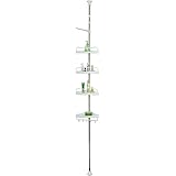 Angoliera Per Bagno 3 Ripiani In Acciaio Cromato - H45cm, Perfetta Per Doccia - Foto 2