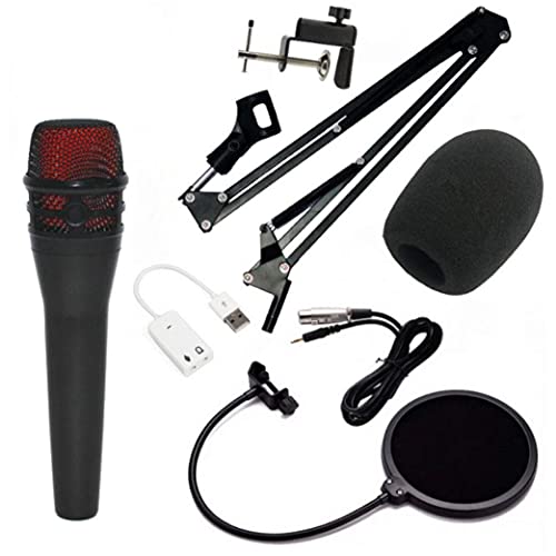 ROM USB-Mikrofon-Kit, Computer Voice Ktv-Mikrofon, Live-Mikrofon Blowout Prevention Net Bracket Kit