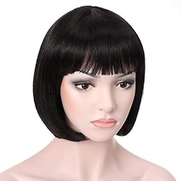 Mee Hipster Short Straight Flapper Bob Heat Friendly Cosplay Party