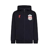 Liverpool Football Club Official Soccer Gift Boys Fleece Zip Hoody