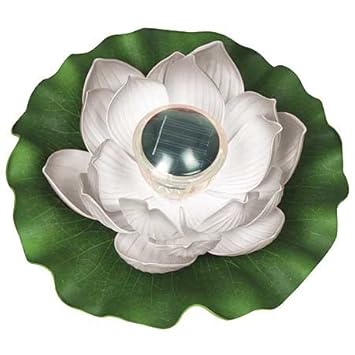 lampe solaire nenuphar