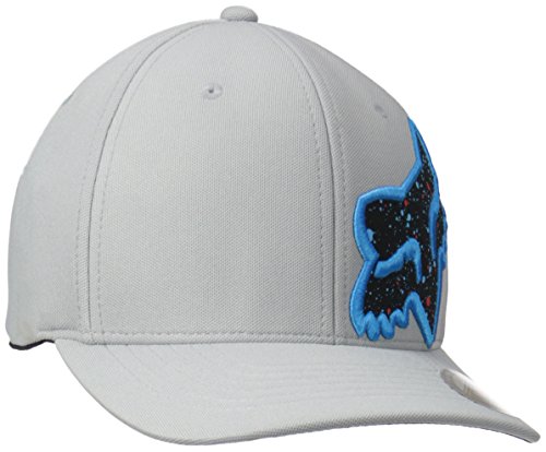 Fox Men's Splatter 45 Flexfit Hat, Grey, Large/X-Large