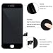 Screen Replacement Black for iPhone 8 Plus (5.5 Inch Black), 3D Touch LCD Screen Digitizer Replacement Frame Display Assembly Set with Repair Tool Kit