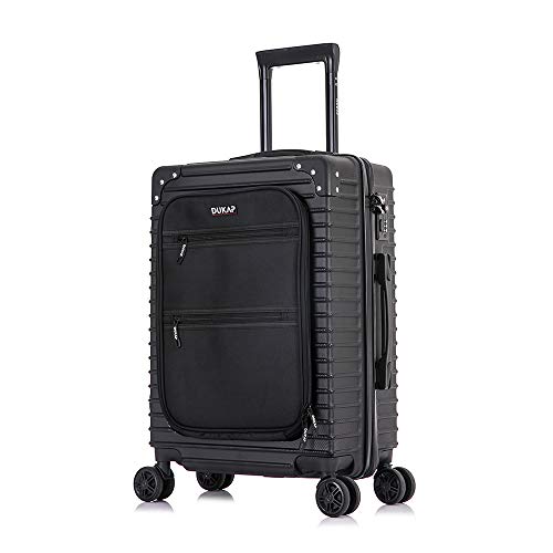 DUKAP Tour 20 Inch CarryOn Hardside Luggage with Integrated USB Port