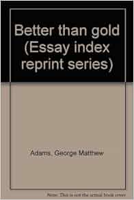essay index reprint series essay index reprint series