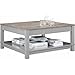 Better Homes and Gardens Langley Bay Coffee Table, Gray/Sonoma Oak (Gray)