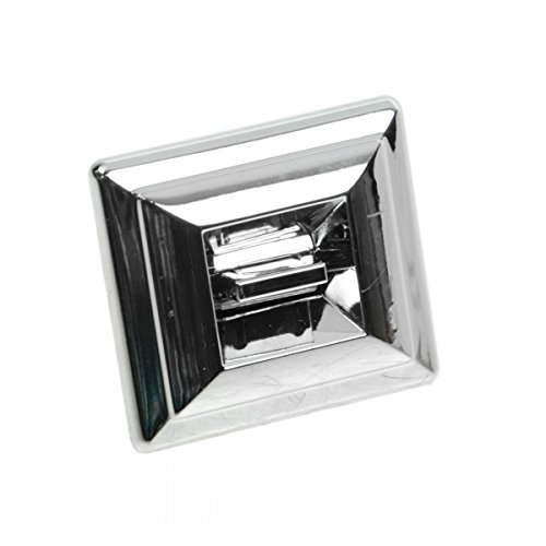 image for AM Autoparts Chrome Power Window Switch Pair Set of 2 for Chevy GMC Po