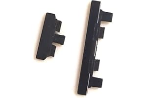 XINJUNKENG Power On Off Button + Volume Button Side Button Replacement Repair Part for Google Pixel 3XL 3 XL (Black)