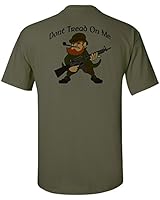 Gadsden and Culpeper Evil Leprechaun AR-15 Shamrock Shirt - Medium Military Green