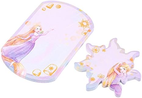 Amazon ディズニーストア 公式 付箋 メモ帳 ボックス入り ラプンツェル ウォーターカラー 付箋 文房具 オフィス用品