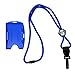 Metal Detector Friendly Lanyard with Badge Holder - 2 Card Display - Double Sided Open Face Horizontal/Vertical - Breakaway Cord - Detachable Plastic Clip - Quick Release Buckle by Specialist ID