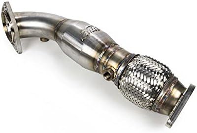 MAPerformance 3" 304 Stainless Steel Catted Downpipe w/Flex Pipe for 2014-16 Ford Fiesta ST