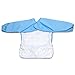 Luxja Baby Waterproof Sleeved Bib, Long Sleeve Bib for Toddler (6-24 Months), Cute Owl