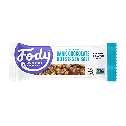 Fody Foods Vegan Protein Nut Bars 6g Protein Snack Bar Low FODMAP