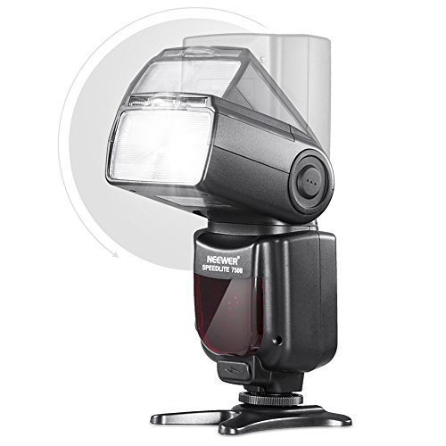 5 Neewer+750II+Speedlite+Display+Cameras