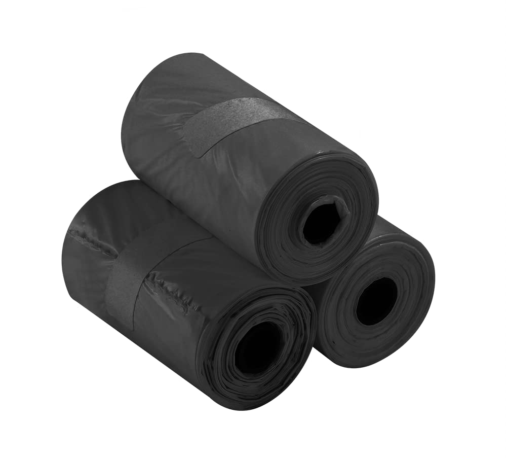 DolDer 5 Rolls for 75 Pieces Refillable Portable Hanging Trash Bag Bags Dog Poop Bags Poop