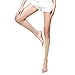 Accessories888 Women's Men's Medical Compression Stockings 15-20mmhg,Open Toe Toeless Compression Socks Calf Compression Sleeve Footless Socks for Swelling,Varicose,Veins,Edema,Baseball Nude