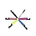 Geekercity 6Pcs Universal Colorful Portable Foldable V Model Mobile Phone Desktop Stand Mount Holder Stander Cradle Compatible with Smartphones Tablet PC