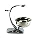 Edward London and Company Deluxe Chrome Shaving Stand with Shaving Bowl