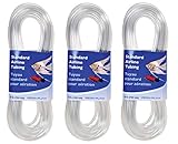 PENN PLAX Standard Airline Tubing Air Pump Accessories,  75 Feet (25 ft x 3)