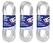 PENN PLAX Standard Airline Tubing Air Pump Accessories,  75 Feet (25 ft x 3)