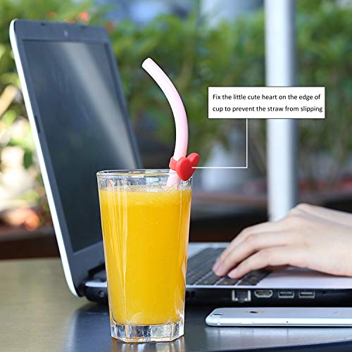 Reusable Straws with Case Foldable Collapsible Straws for Cocktail