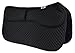 ECP Equine Comfort Products Thermoregulating Western Saddle Pad, Machine Washable Contoured Fit, Water Absorbing, Therapeutic, Shock Absorbing with Adjustable Memory Foam Shims