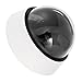 Camera Housing Cover - SODIAL(R) Plastic Security CCTV CCD Dome Shape Camera Housing Cover Black+White